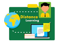 TN distance learning education clipart 2